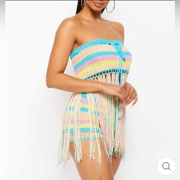 Colorful Crochet Knit Set - Picture 2 of 3